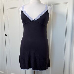 Honeydew Intimates Purple Chemise with Lavender Lace